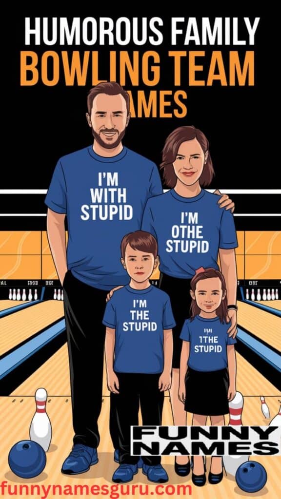 Humorous Family Bowling Team Names