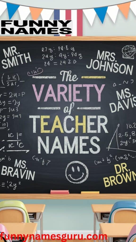 The Variety of Teacher Names