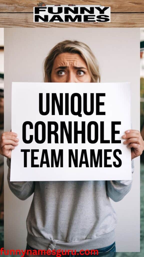 Unique Cornhole Team Names