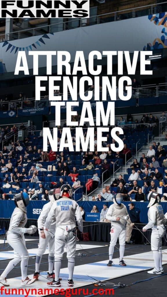 Attractive Fencing Team Names