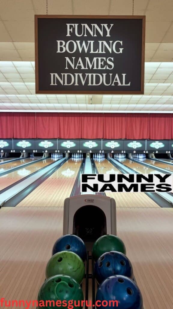 Funny Bowling Names Individual