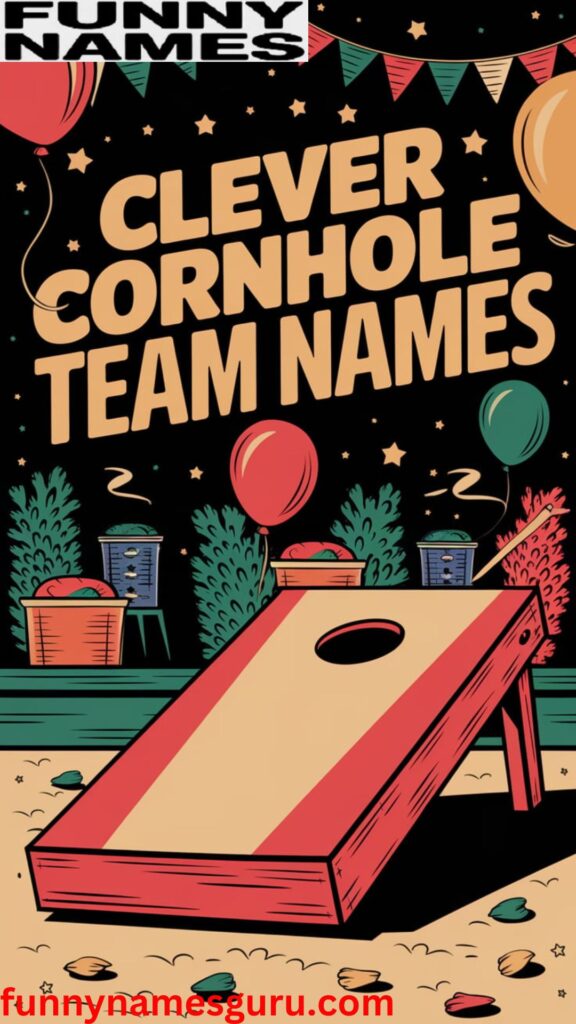 Clever Cornhole Team Names