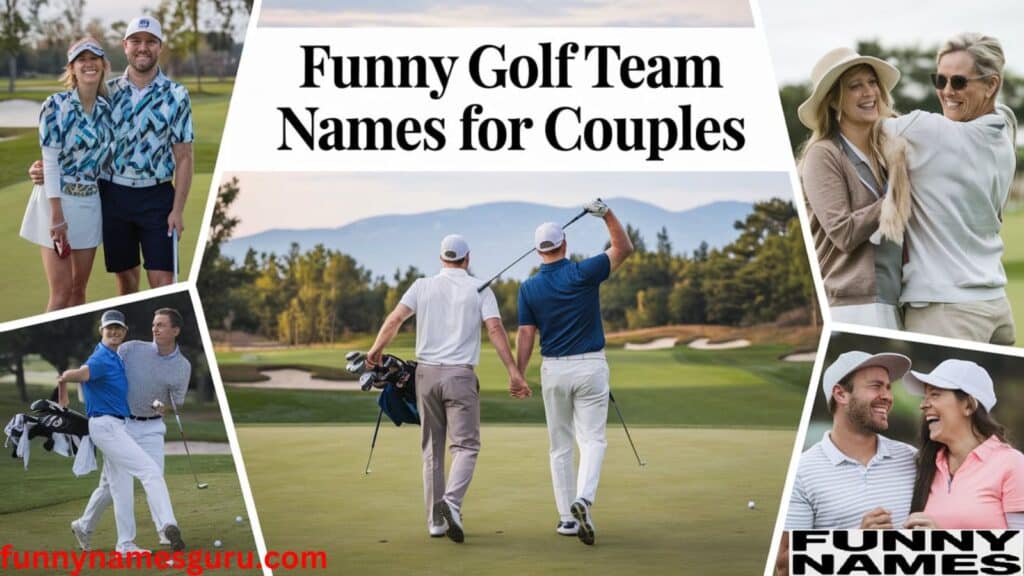 Funny Golf Team Names for Couples