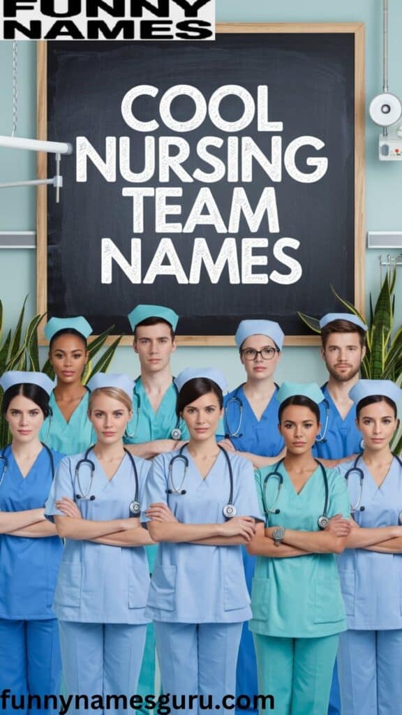 Cool Nursing Team Names