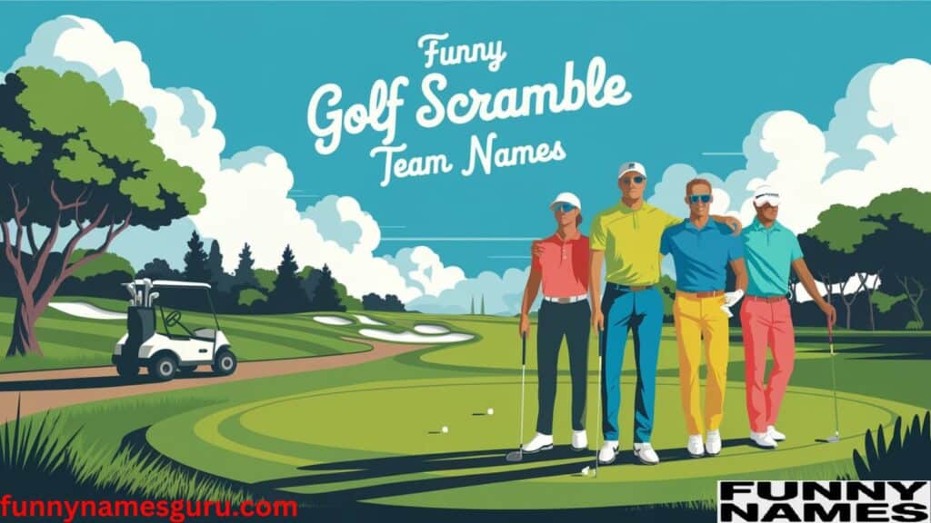 Golf Scramble Team Names