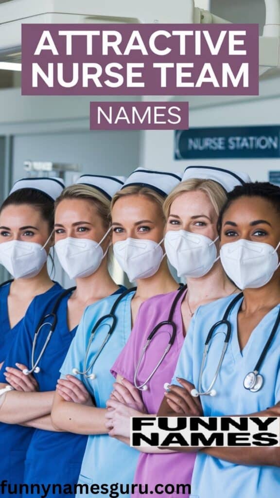 Attractive Nurse Team Names