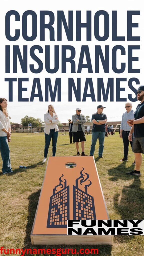 Cornhole Insurance Team Names