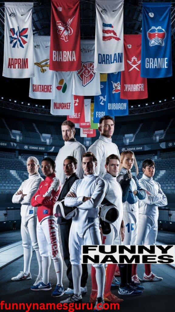 Fencing Sports Famous Athletes Team Names