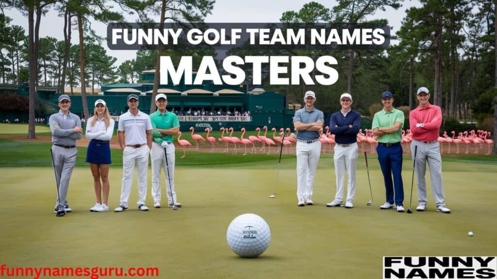 Funny Golf Team Names Masters