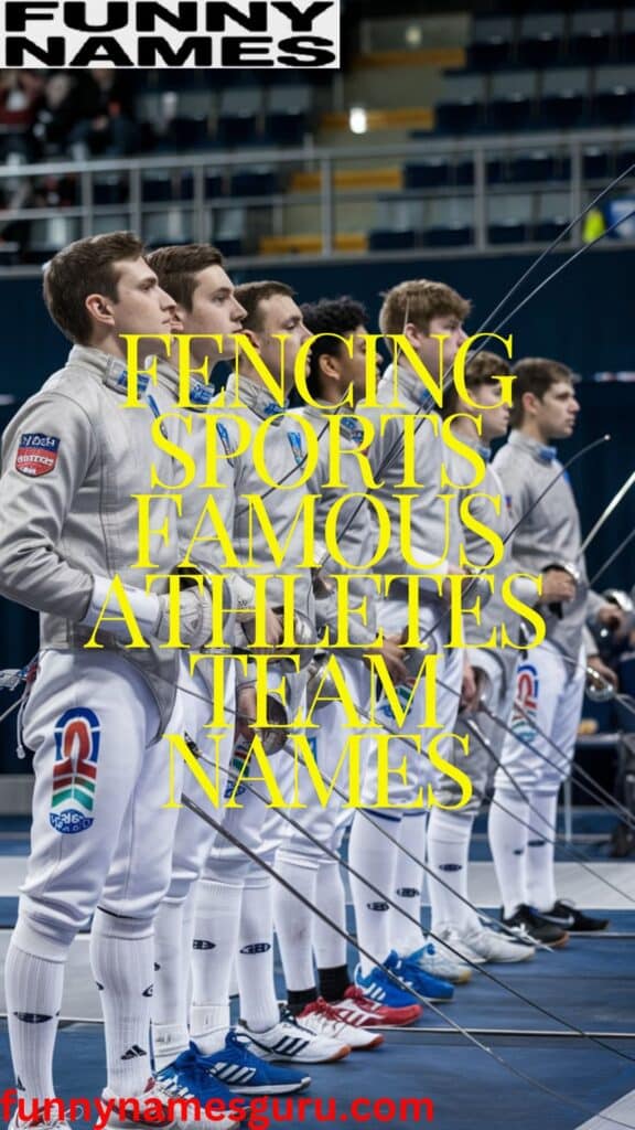 Fencing Sports Major League Team Names