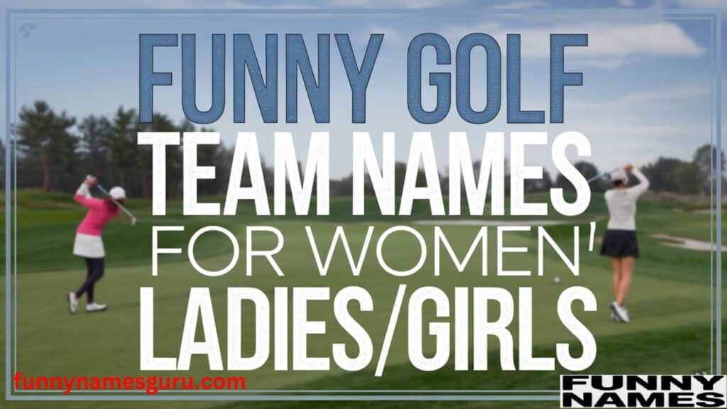 Golf Team Names for Women Ladies Girls