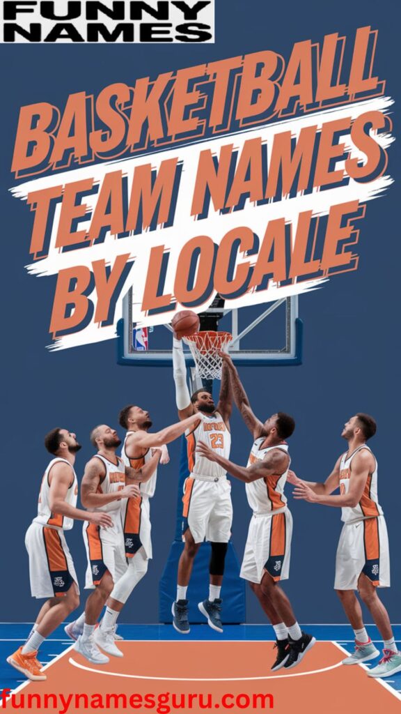 Basketball Team Names by Locale