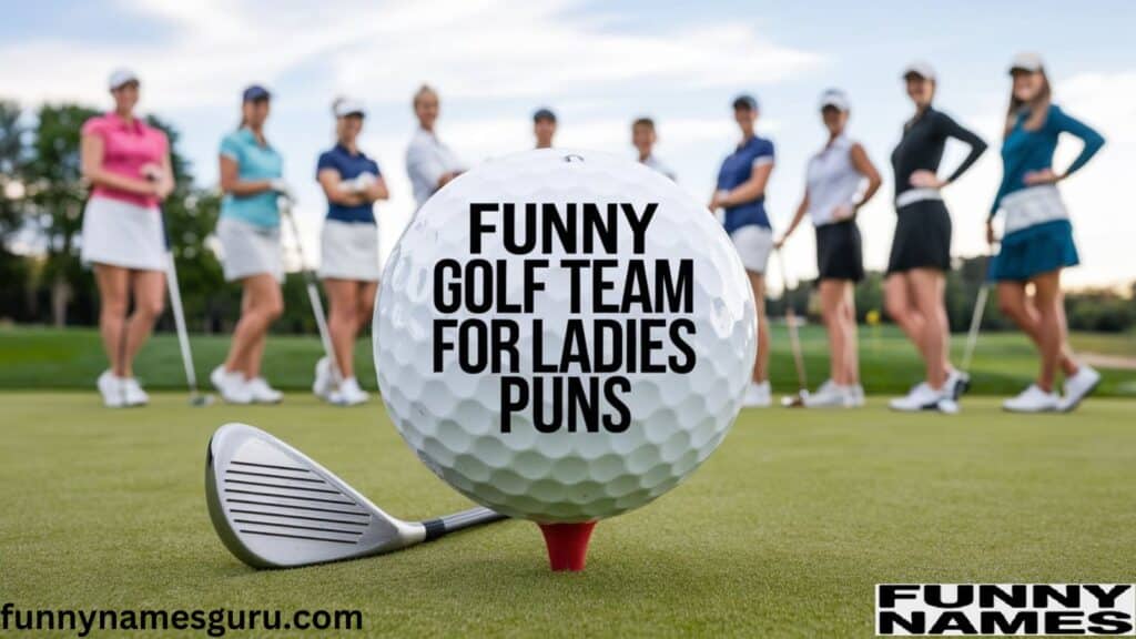 Golf Team Names for Ladies Puns