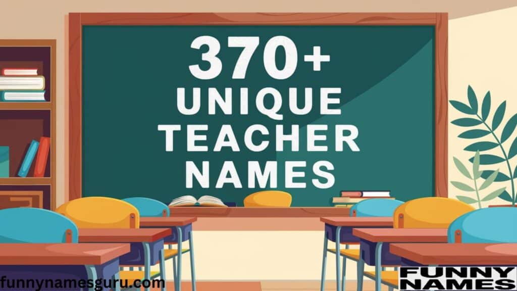 370+ Unique Teacher Names