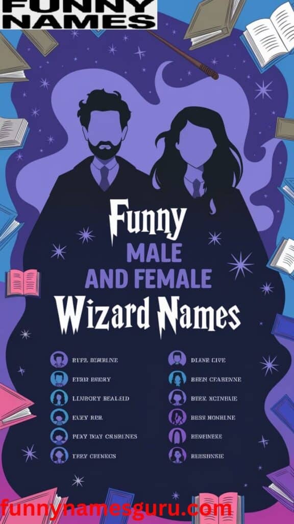 Funny Male and Female Wizard Names