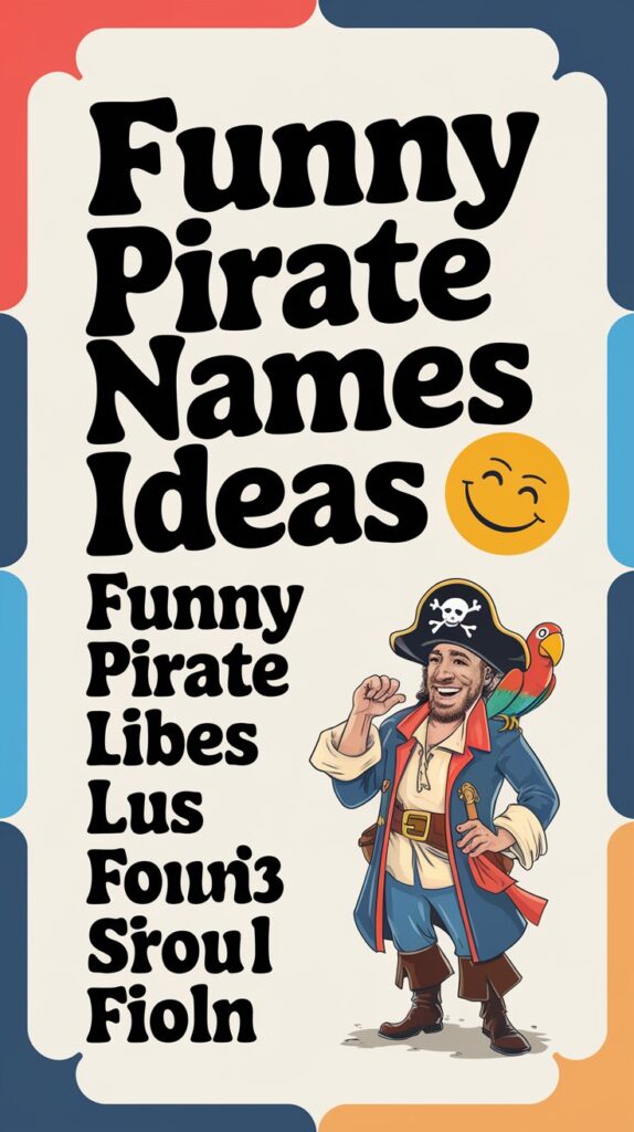 Here Some Pirate Names Ideas