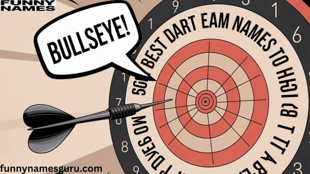 Best Dart Team Names to Hit the Bullseye Every Time