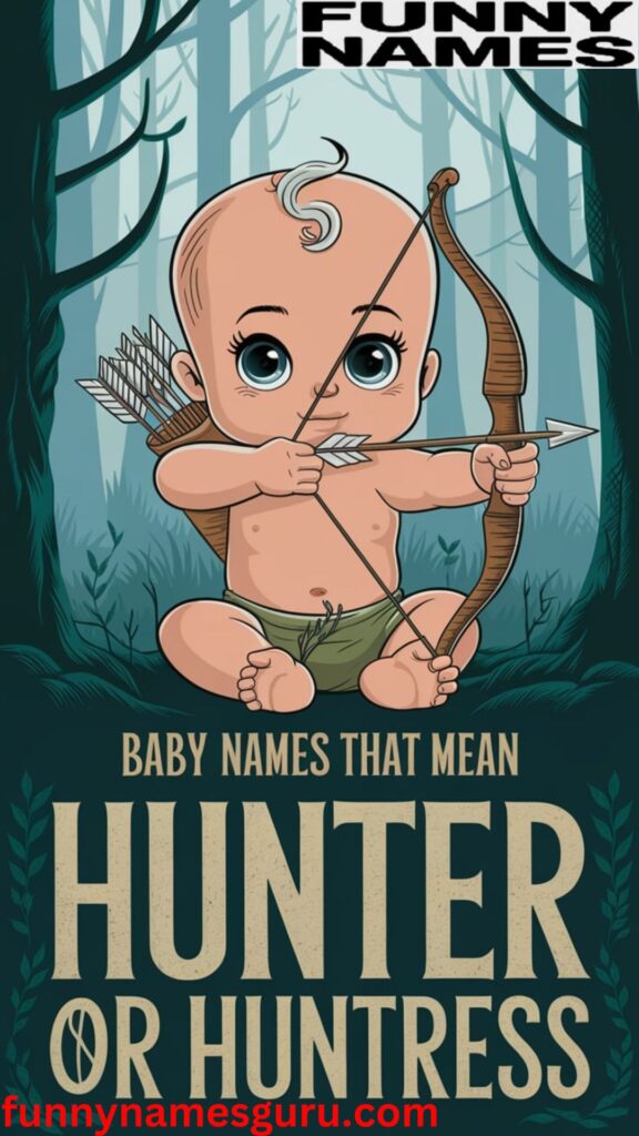 Baby Names that mean Hunter or Huntress