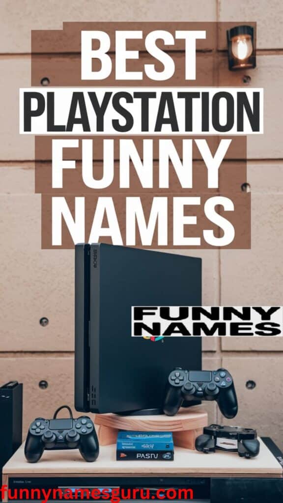 Best PlayStation Funny Names