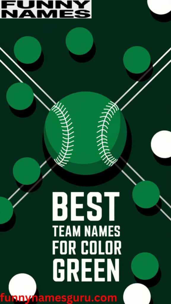 Best Team Names for Color Green