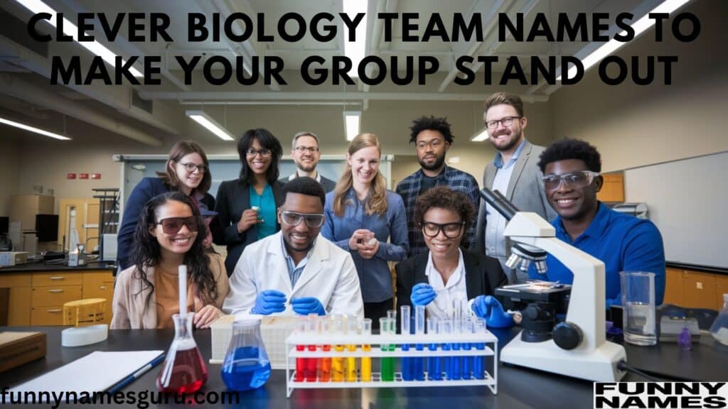 Clever Biology Team Names to Make Your Group Stand Out