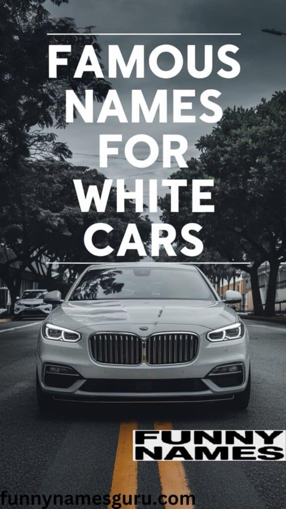 Famous Names for White Cars