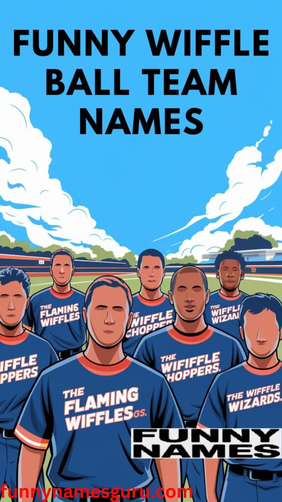 Funny Wiffle Ball Team Names