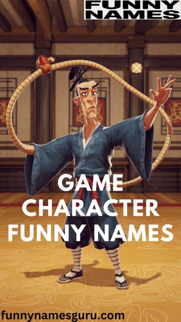 Game Character Funny Names