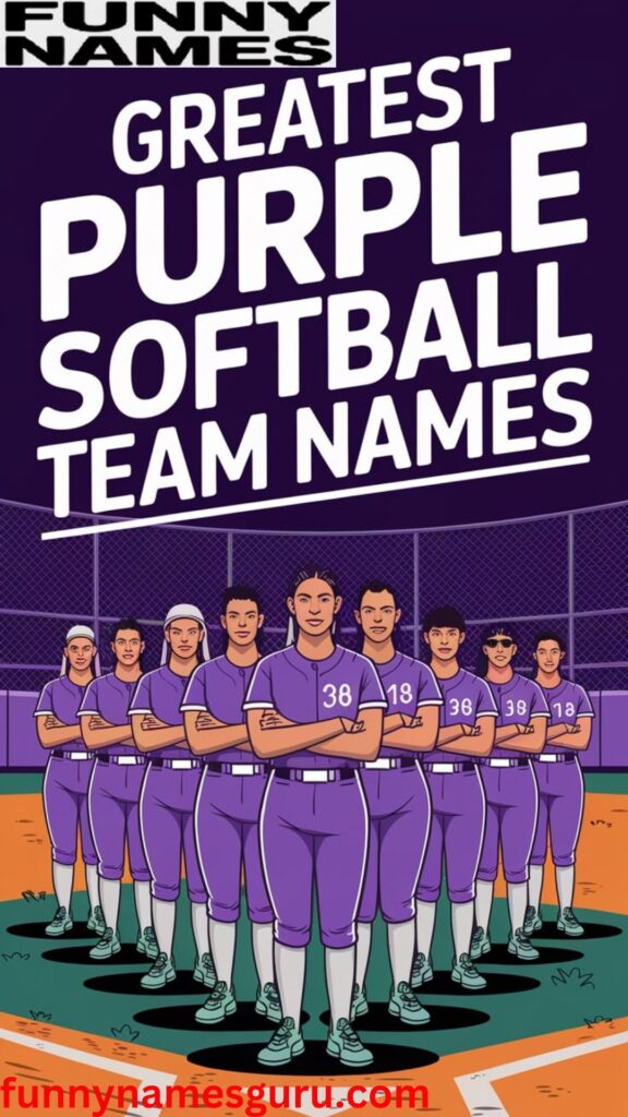 Greatest Purple Softball Team Names