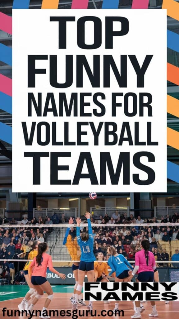 Top Funny Names for Volleyball Teams