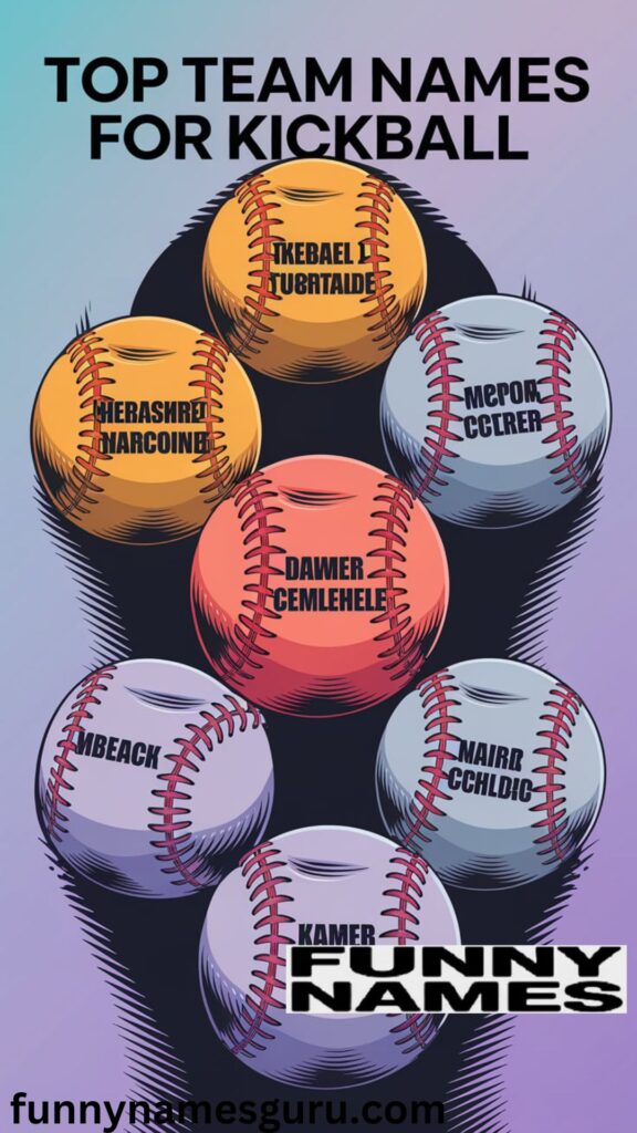 Top Team Names for Kickball