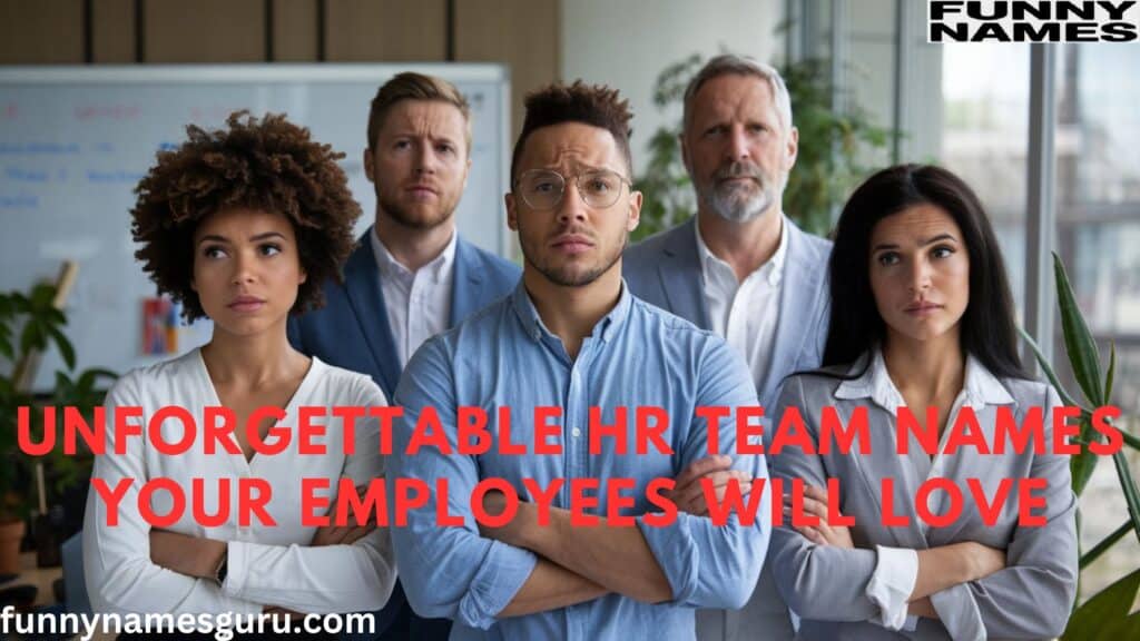 Unforgettable HR Team Names Your Employees Will LOVE