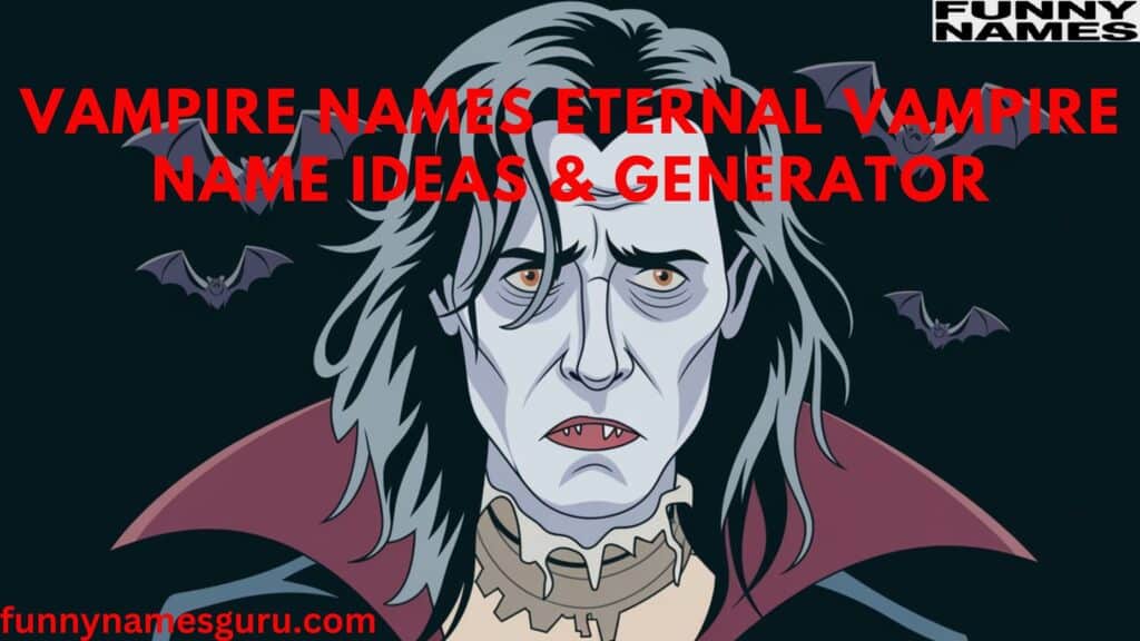 Eternal Vampire Name Ideas & Generator