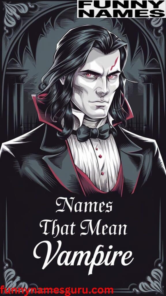 Names That Mean Vampire