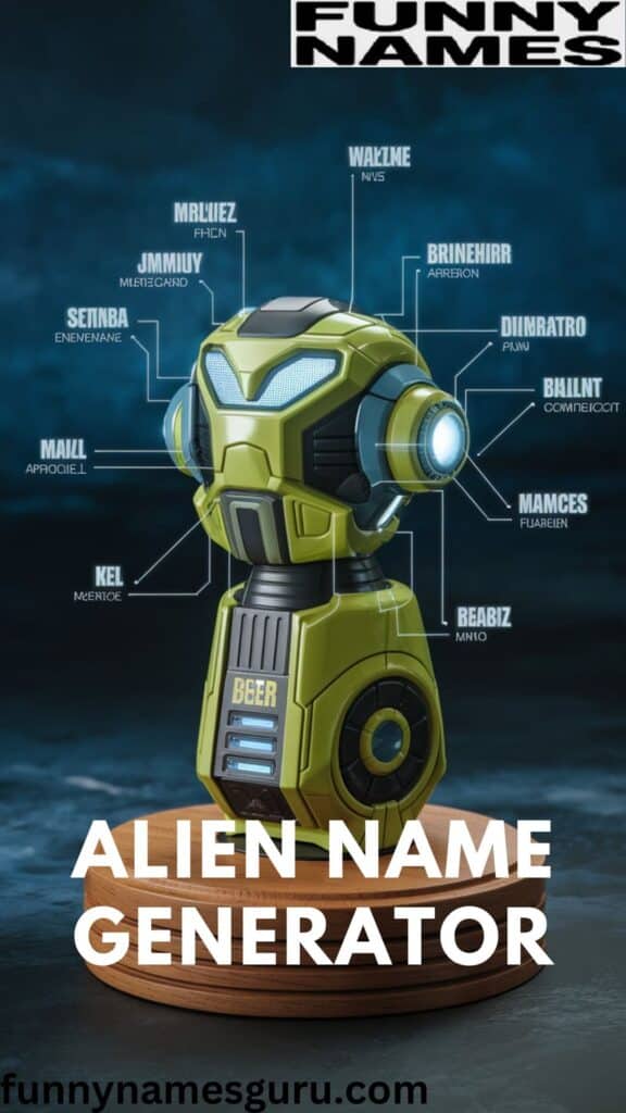 Alien Name Generator