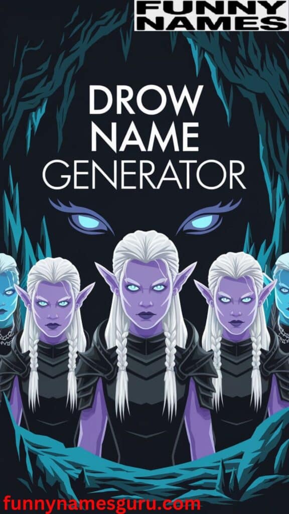 Drow Name Generator