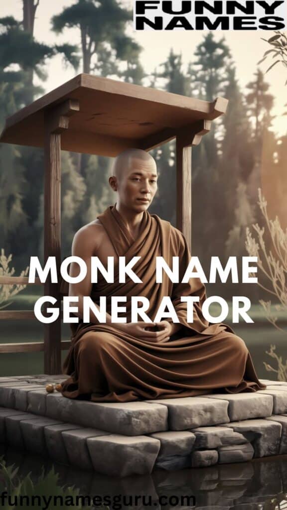 Monk Name Generator