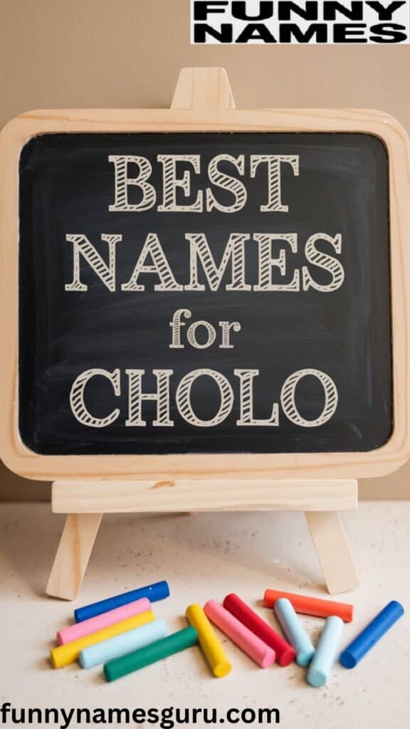 Best Names for Cholo