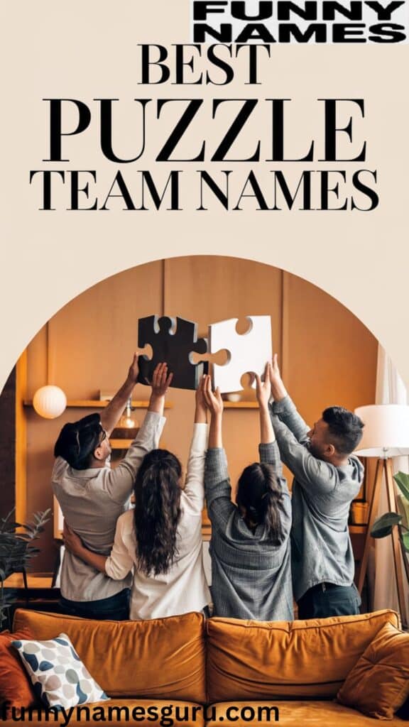 Best Puzzle Team Names