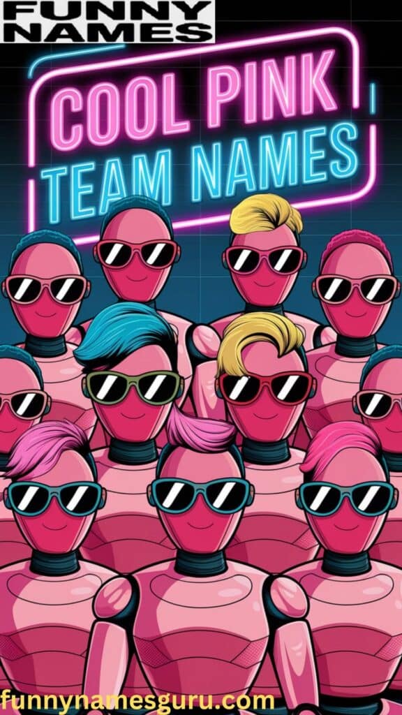 Cool Pink Team Names