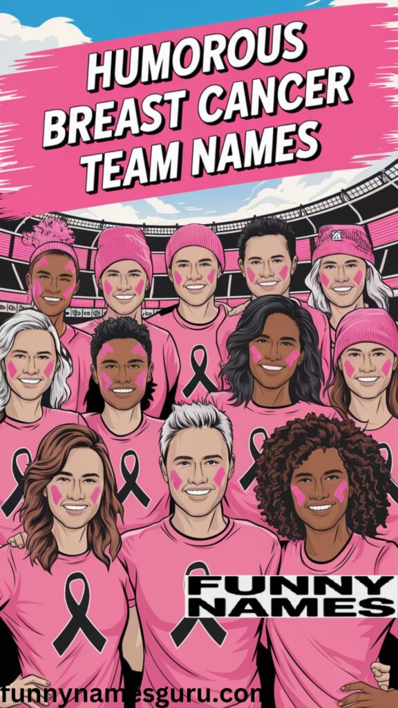 Humorous Breast Cancer Team Names