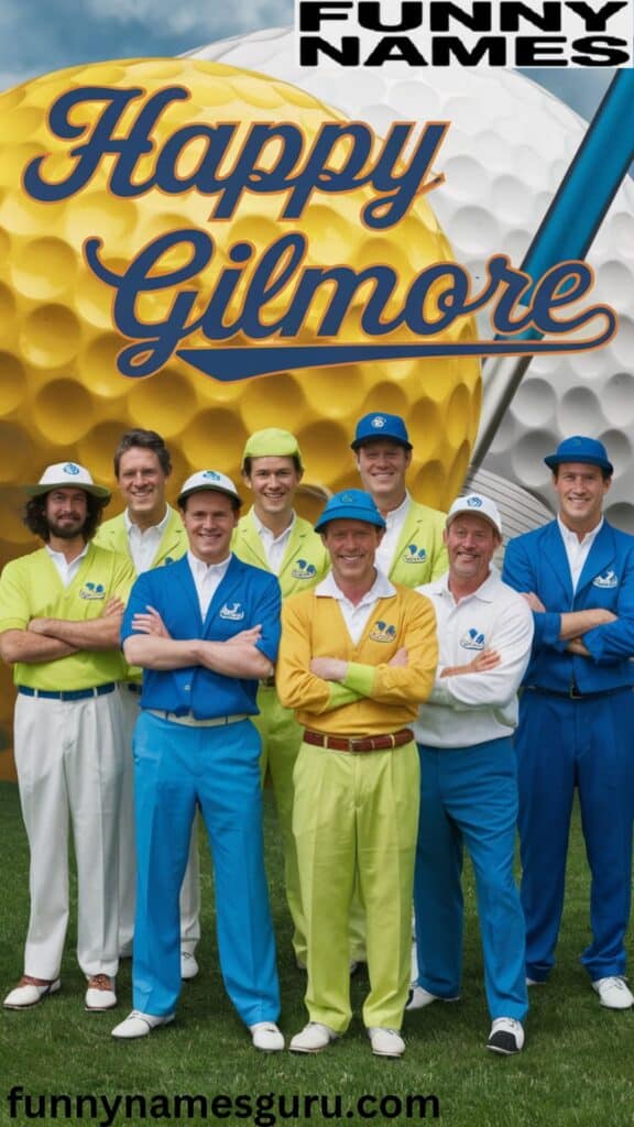 Humorous Golf Team Names Happy Gilmore