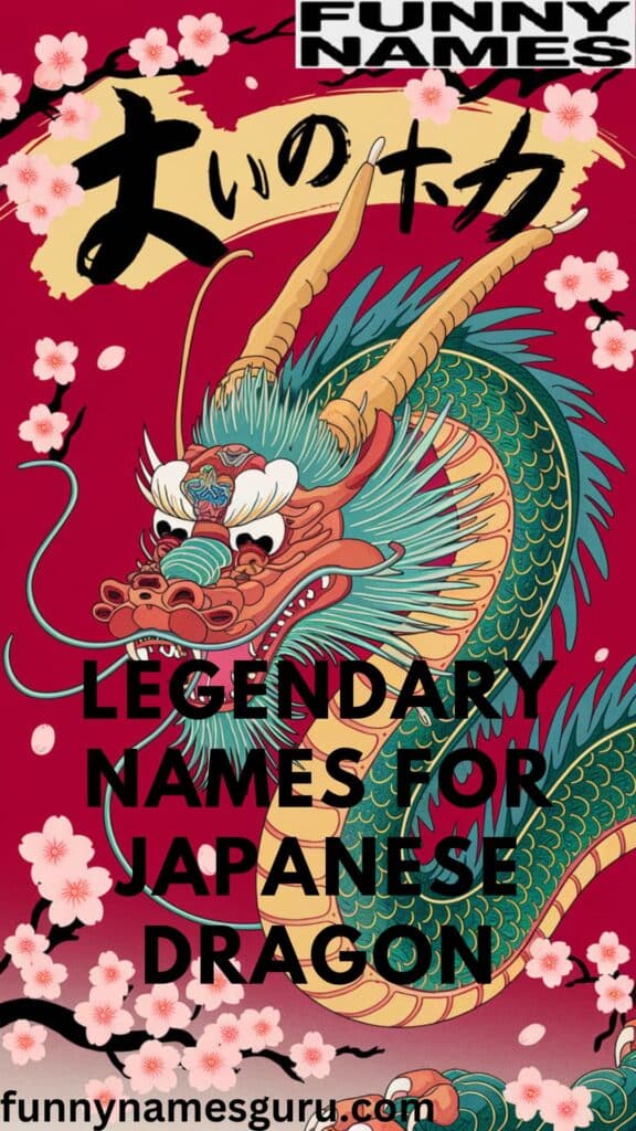 Legendary Names for Japanese Dragon