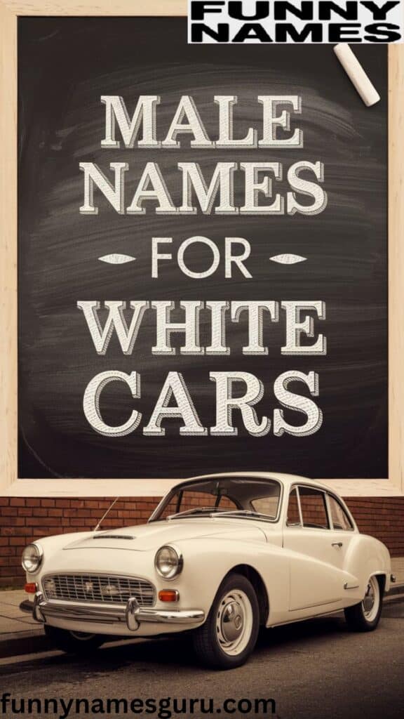 Male Names for White Cars