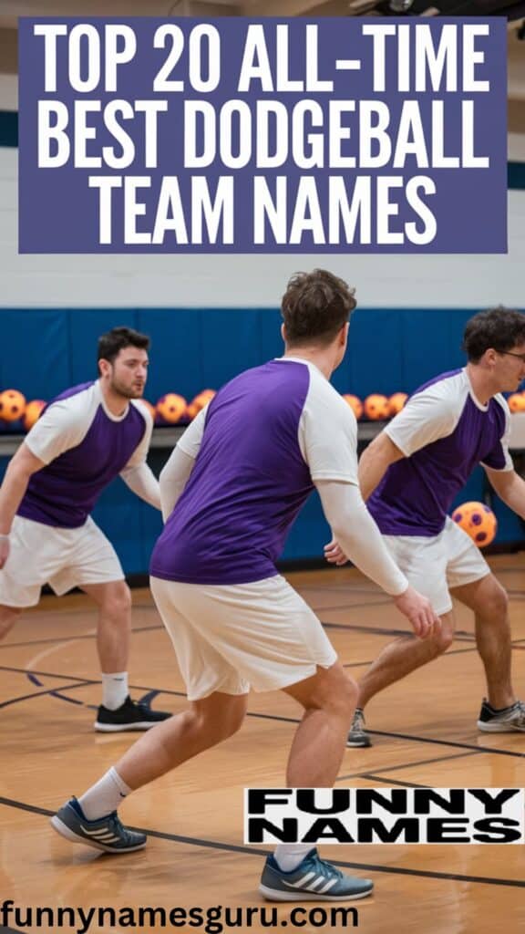 Top 20 All-Time Best Dodgeball Team Names