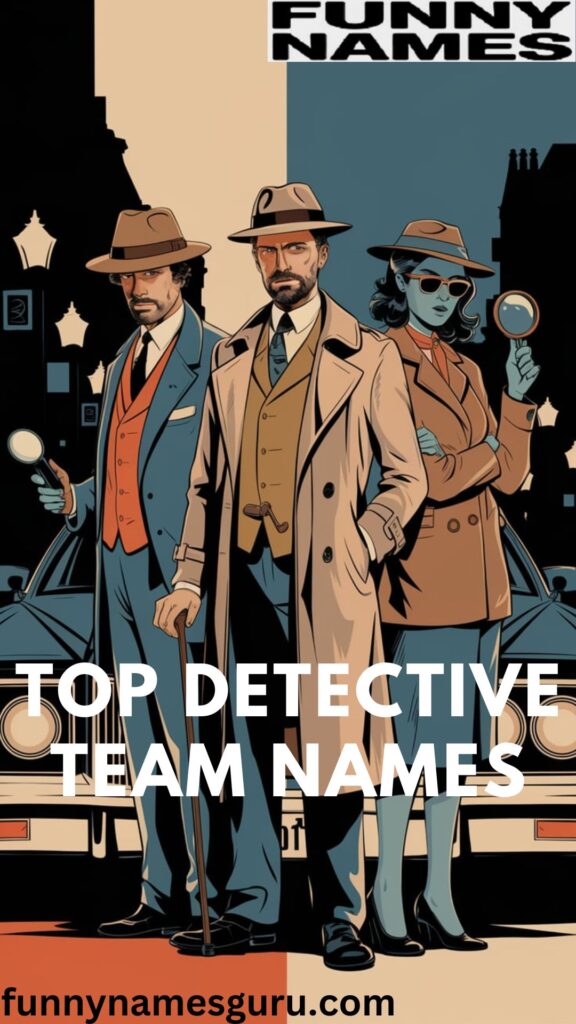 Top Detective Team Names