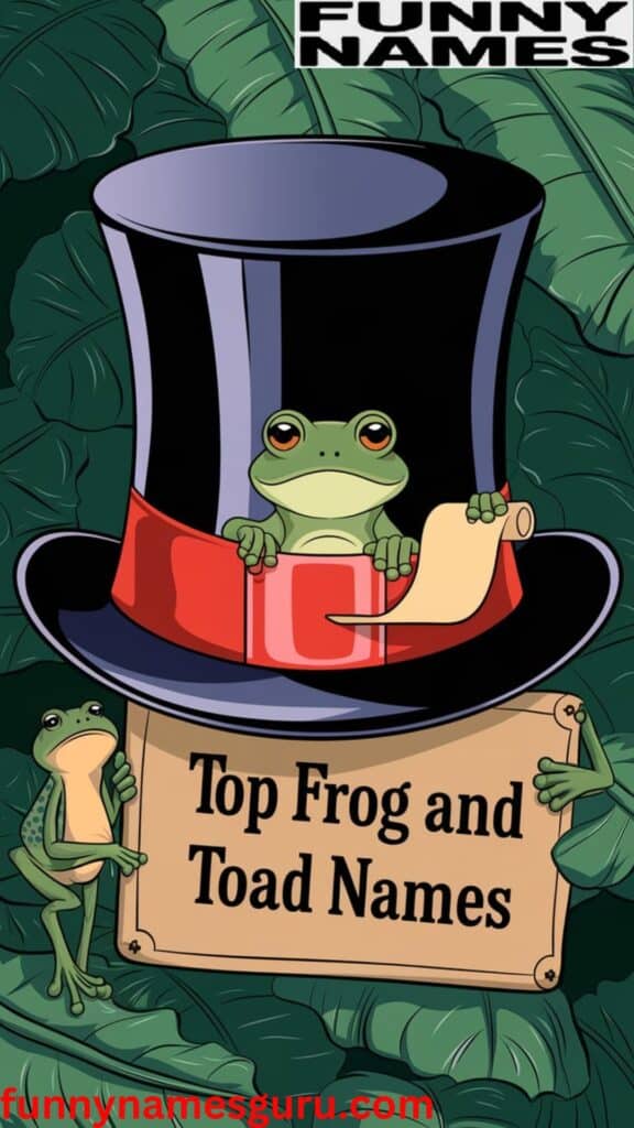 Top Frog and Toad Names