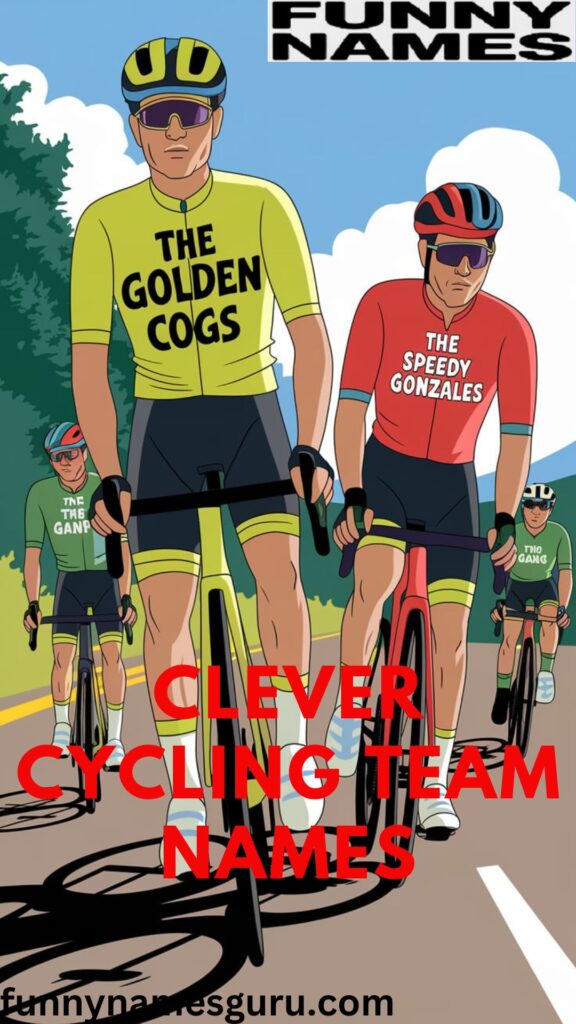 Clever Cycling Team Names