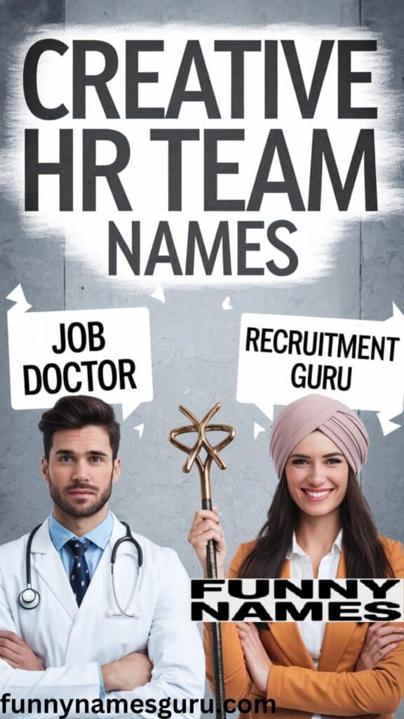 Creative HR Team Names