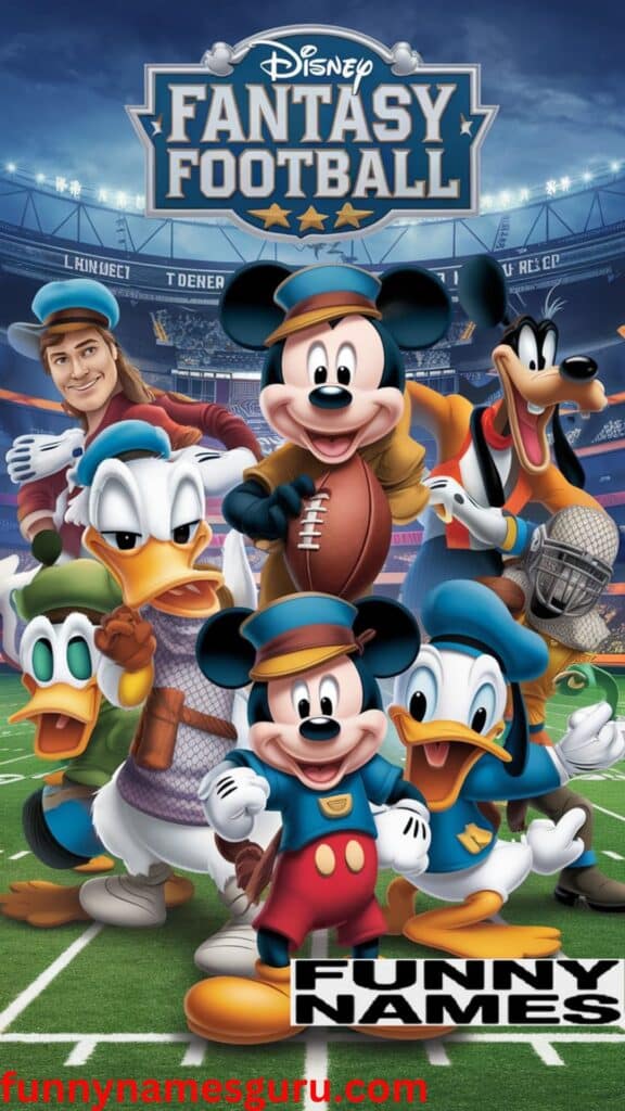 Disney Fantasy Football Team Names